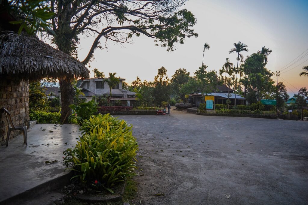 Mawlynnong village in Meghalaya, known as one of the cleanest villages in Asia